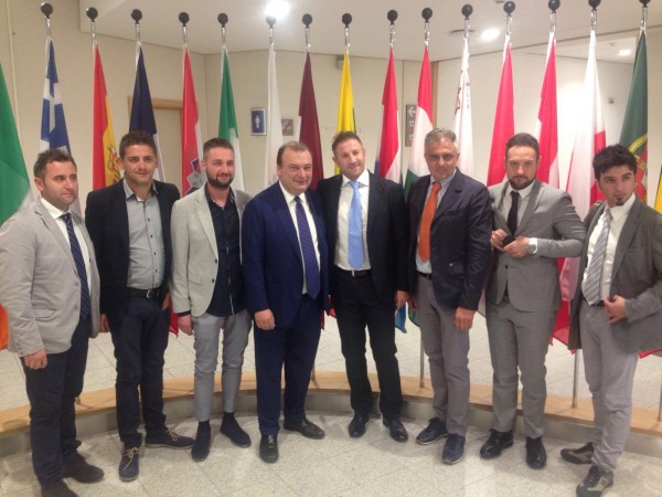 Giovani di Forza Italia in visita al Parlamento Europeo